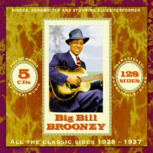 CD cover. Big Bill Broonzy, All The Classic Sides 1928-37, on JSP Records