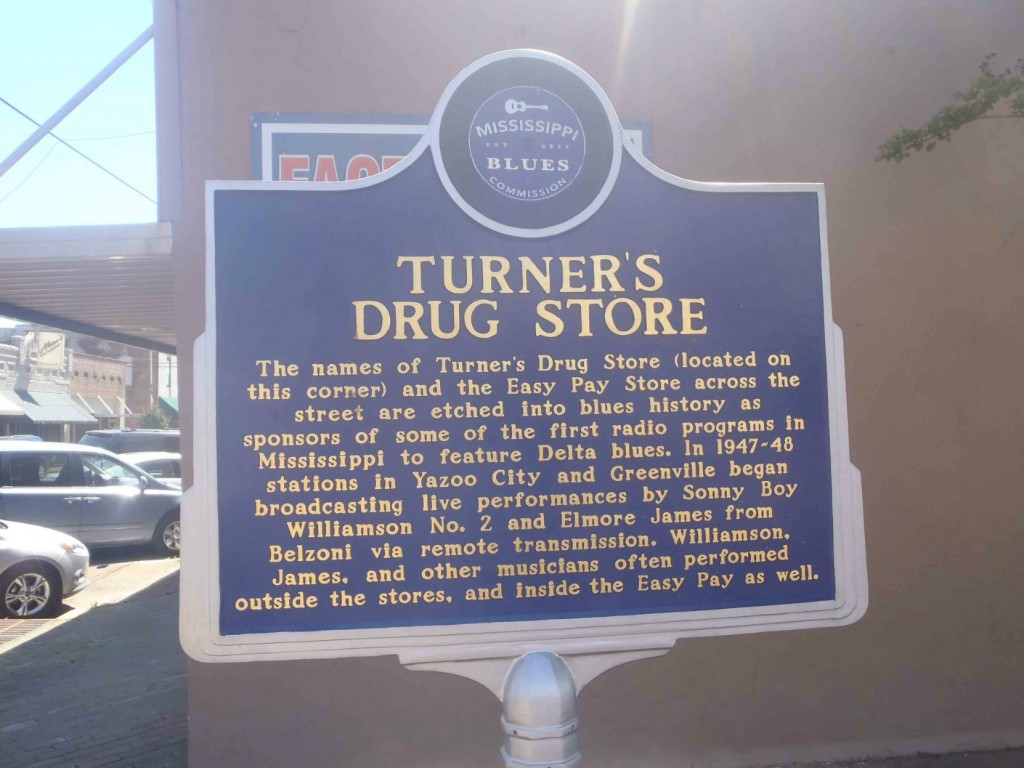 Turner’s Drug Store Belzoni, Mississippi Mississippi Blues Travellers