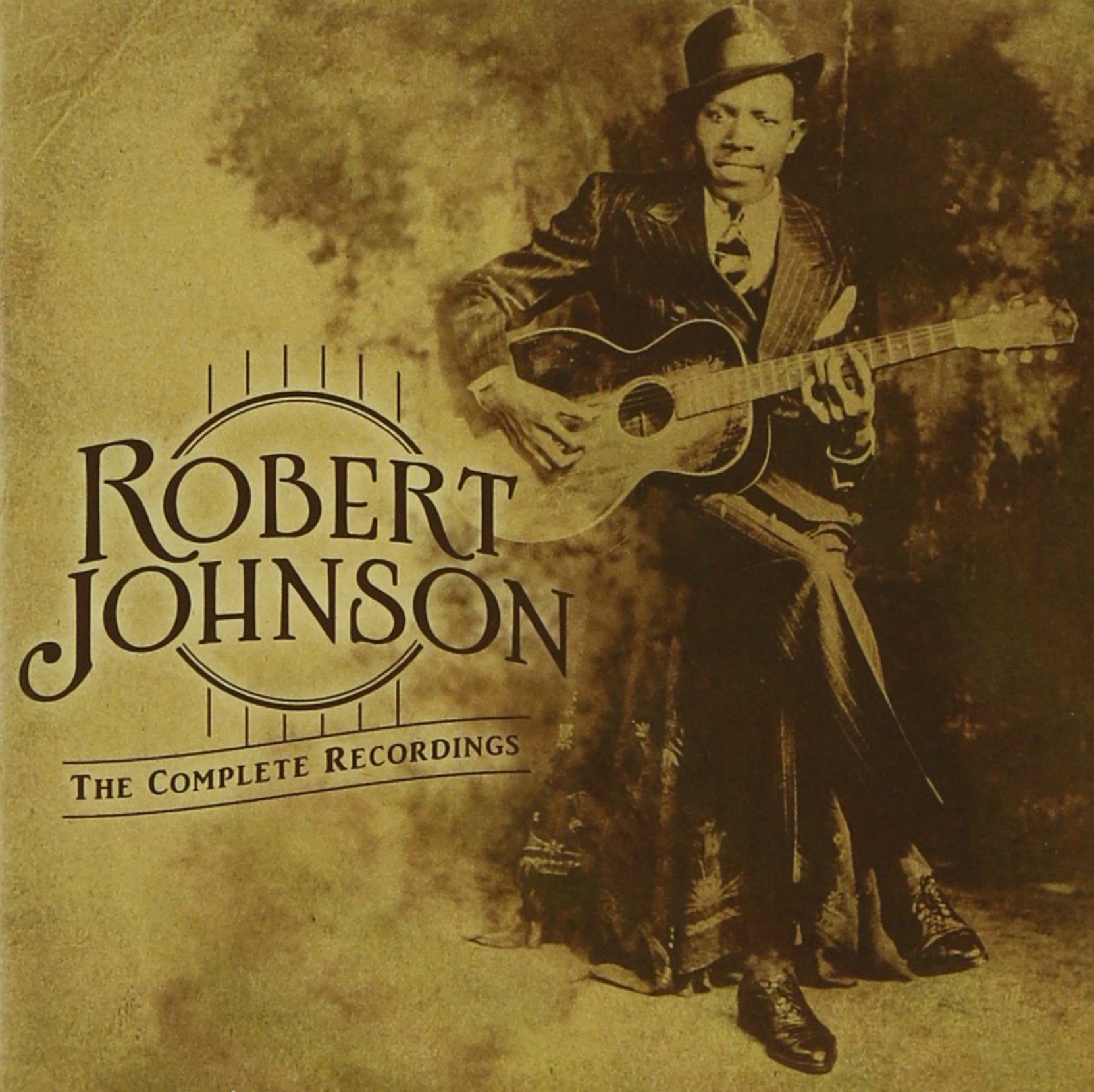 CD cover, Robert Johnson - The Complete Recordings. This is the edition we are currently recommending.