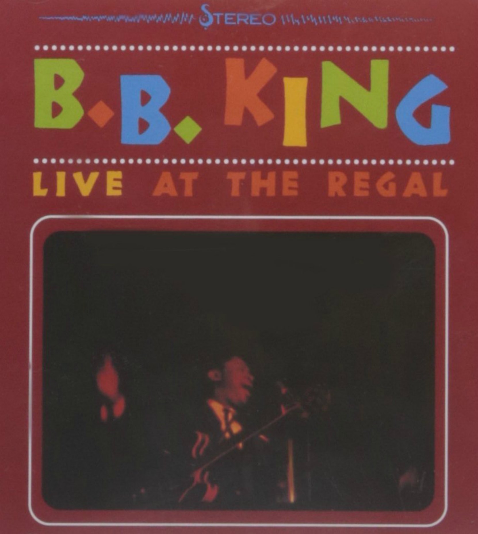 CD cover, Live At The Regal by B.B. King