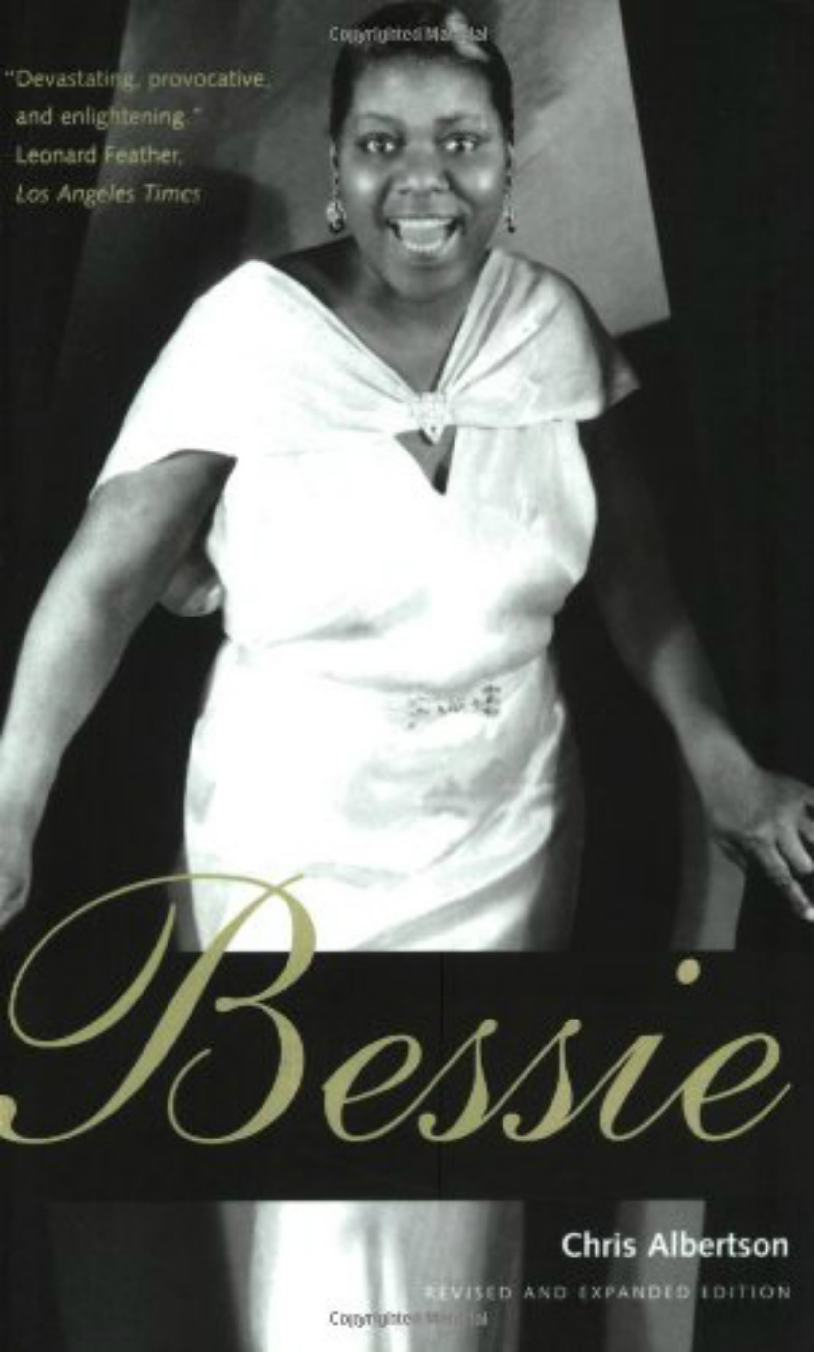 Book cover, Bessie by Chris Albertson. This is the best biography of Bessie Smith that we have read.