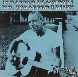 CD cover, Mr. Scrapper's Blues by Scrapper Blackwell