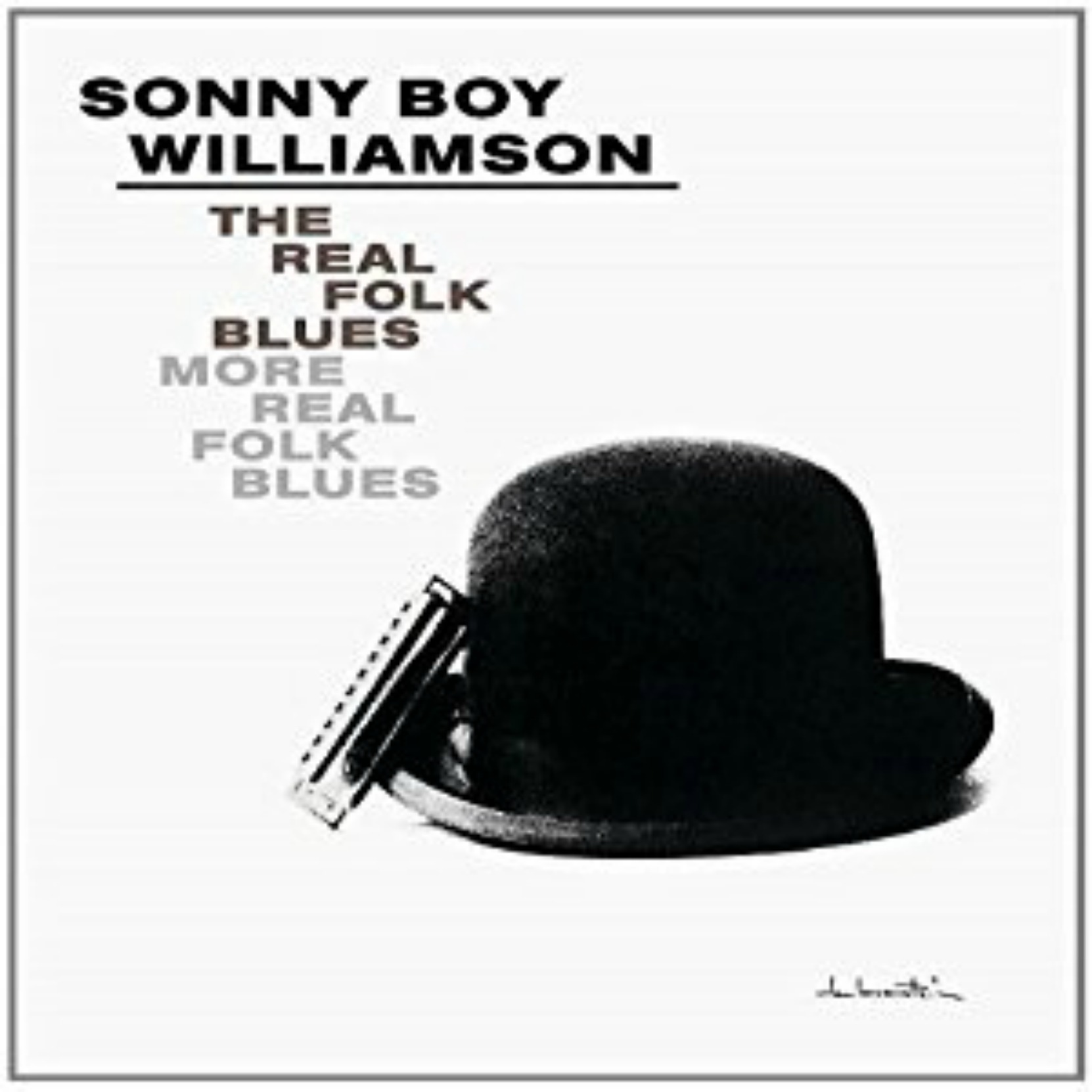 The Real Folk Blues/More Real Folk Blues by Sonny Boy Williamson, album cover