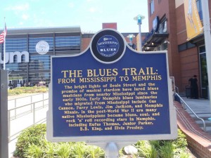Mississippi Blues Trail marker, The Blues Trail: From Mississippi to Memphis, Memphis, Tennessee