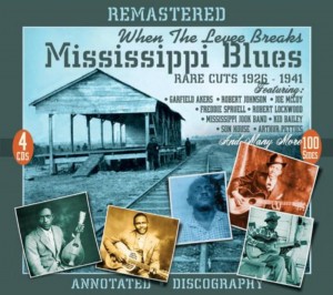 When The Levee Breaks, Mississippi Blues, Rare Cuts 1926-1941. Box set cover, JSP Records