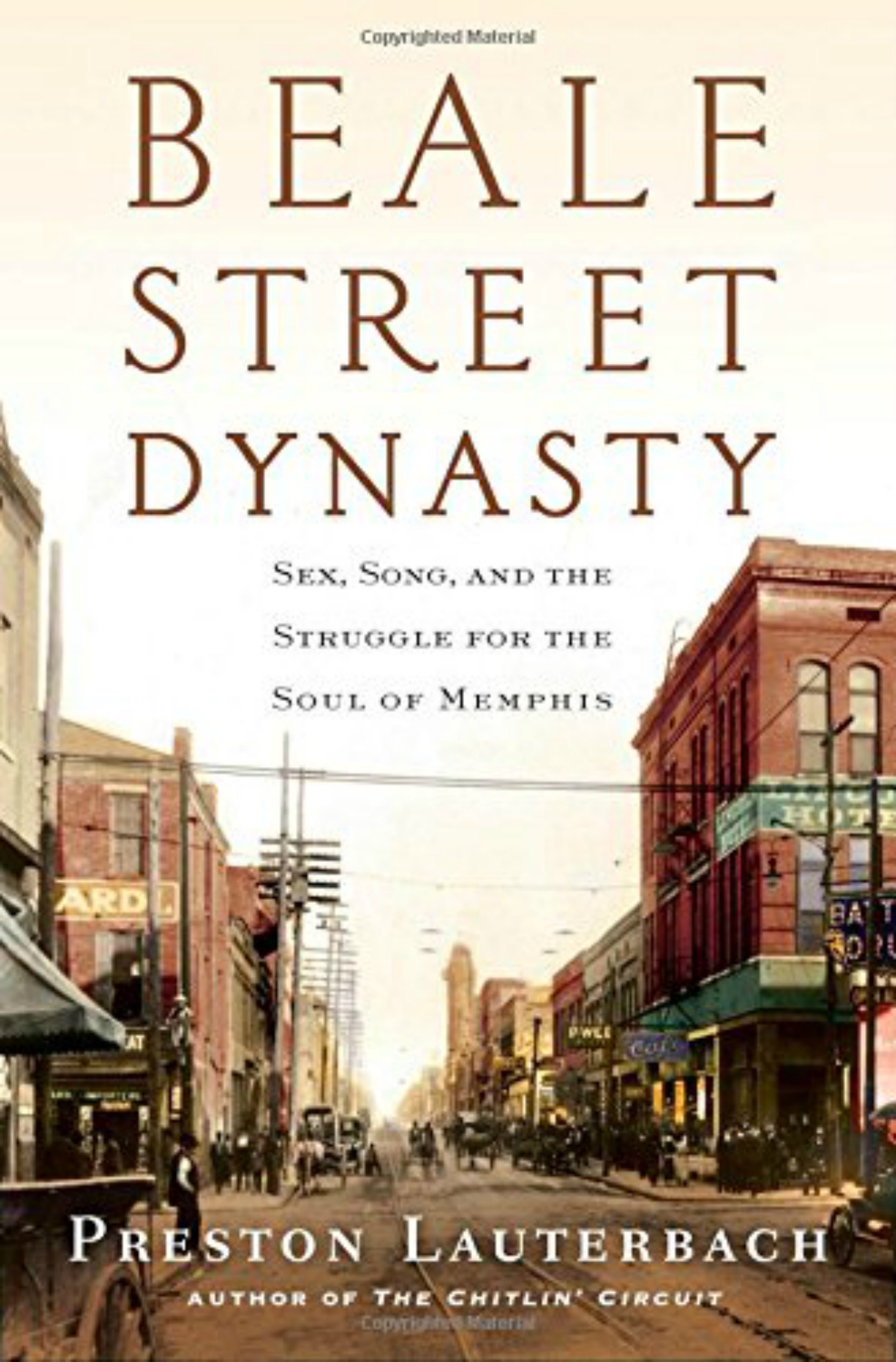 Book cover, Beale Street Dynasty by Preston Lauterbach