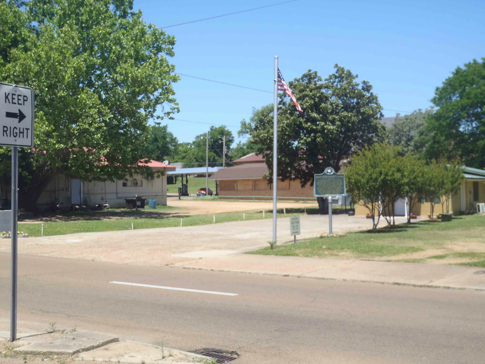 Site of the Rhythm Night Club Fire, Natchez, Mississippi