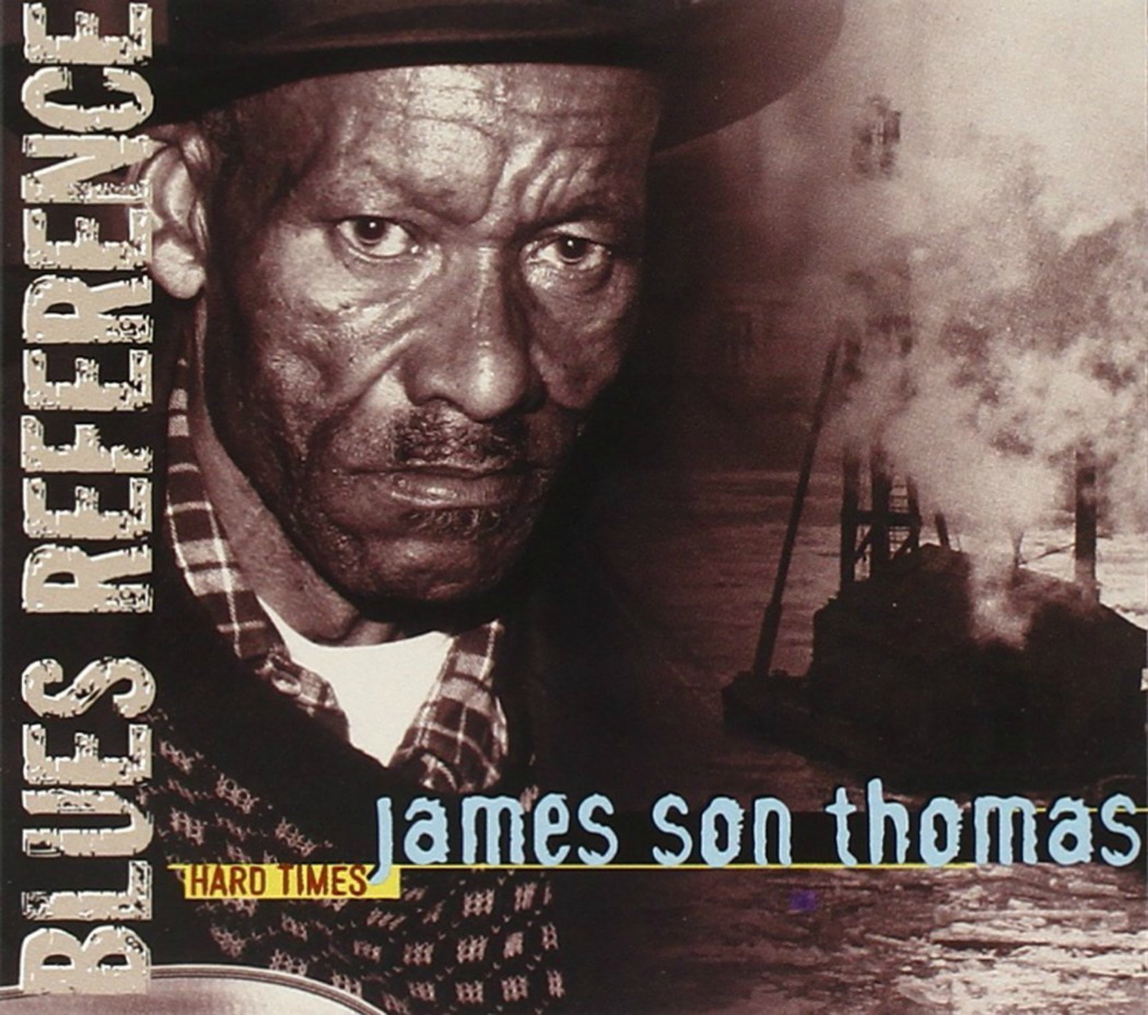 CD cover, James "Son" Thomas, Hard Times, recorded in 1986