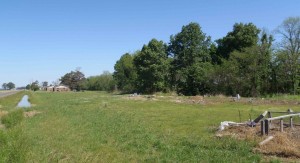 The cemetery where Sonny Boy Williamson II (Aleck "Rice" Miller) is buried, Tutwiler, Mississippi