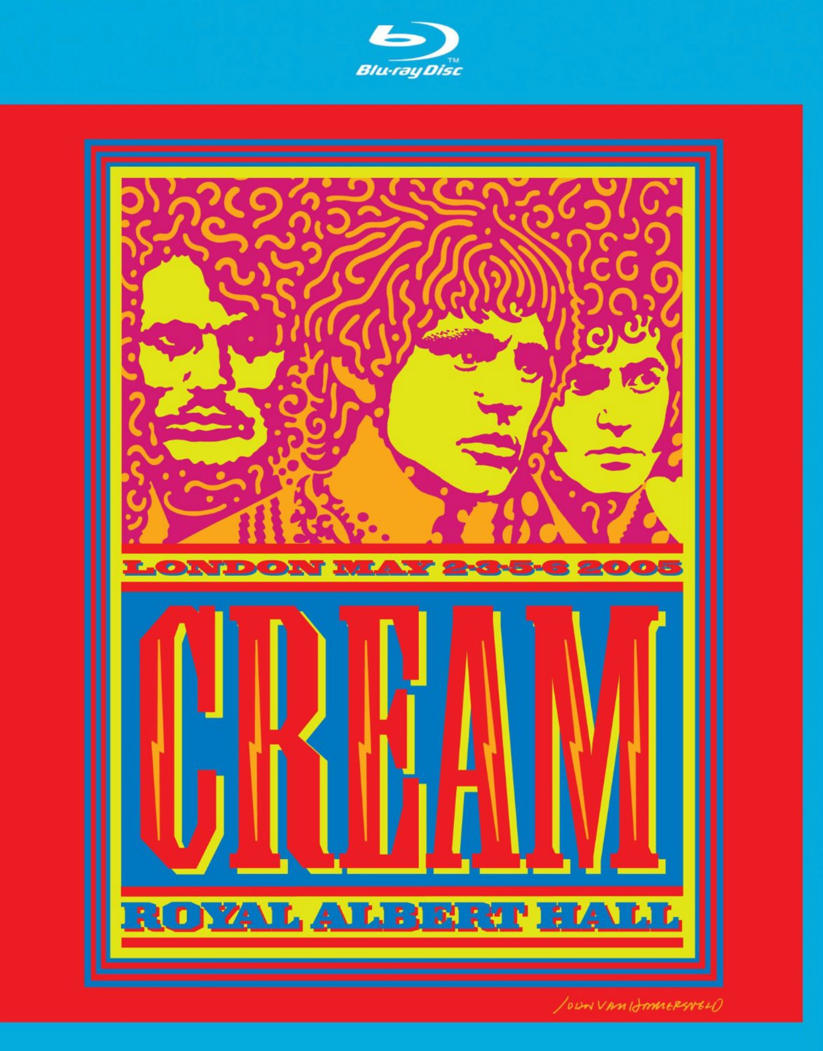 Cream, Live at the Royal Albert Hall 2005 - Blu-ray cover