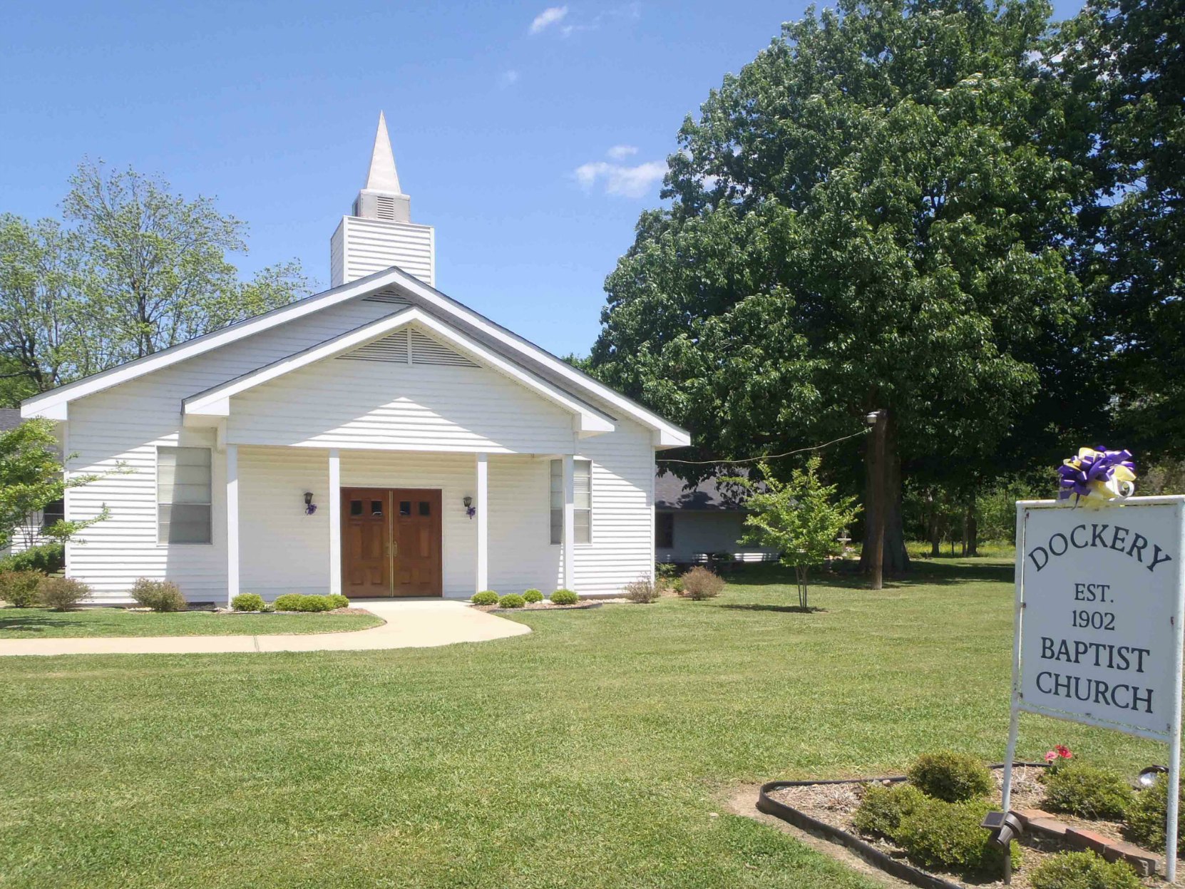 The Dockery Baptist Church, Dockery Farms, Highway 8, Sunflower County, Mississippi