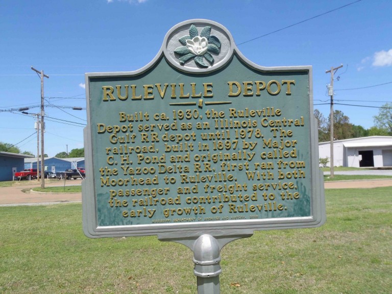 Ruleville Rail Depot Ruleville, Sunflower County, Mississippi
