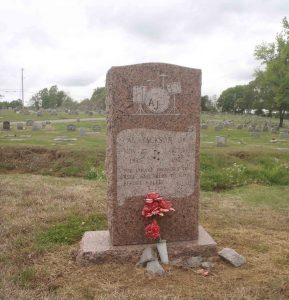 Al Jackson Jr. grave, New Park Cemetery, Memphis, Tennessee