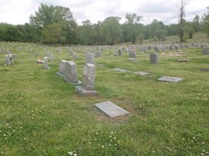 Booker "Bukka" White grave, New Park Cemetery, Memphis, Tennessee