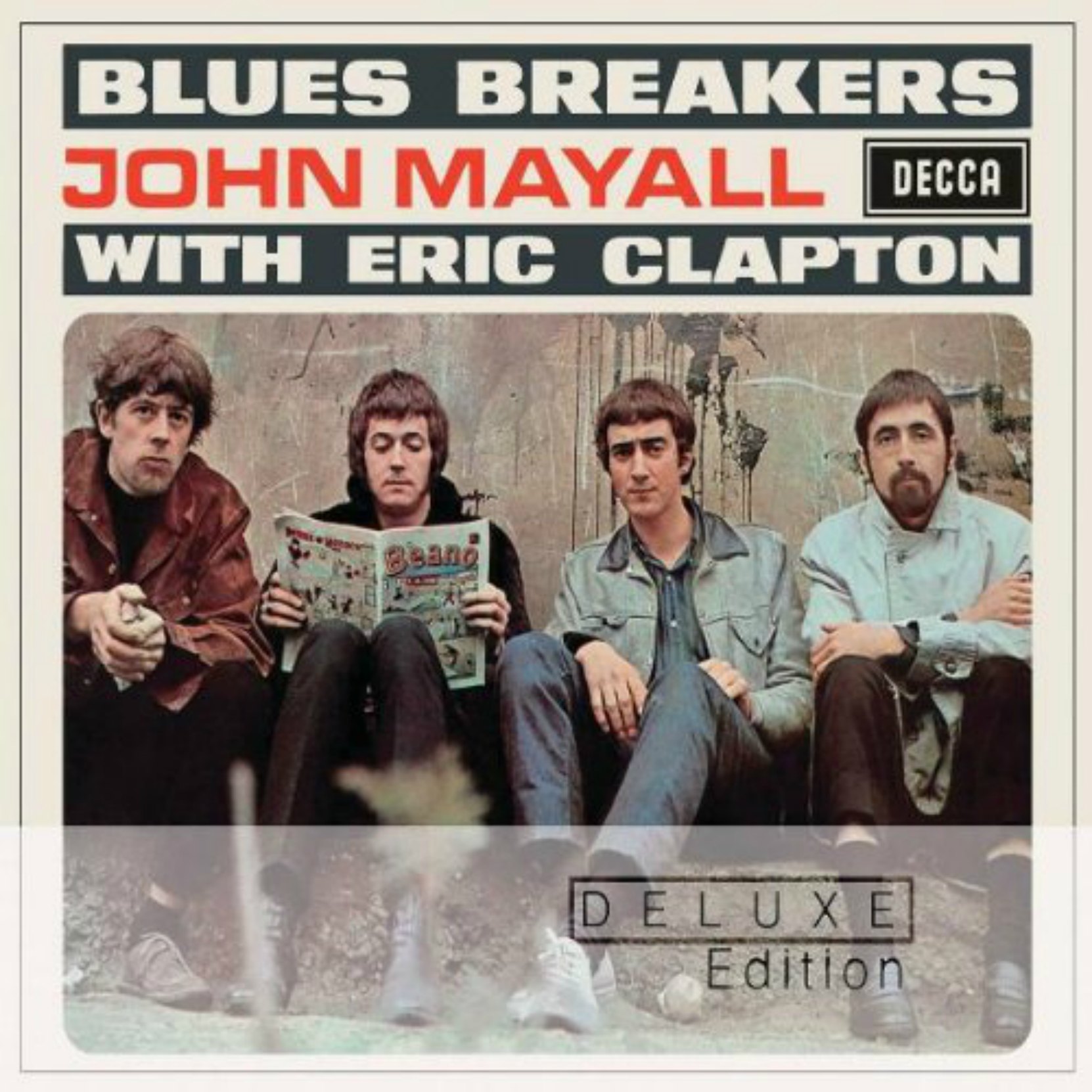 CD Cover, Blues Breakers With Eric Clapton by John Mayall, Deluxe edition