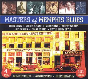 Masters of Memphis Blues, on JSP Records, CD box set cover