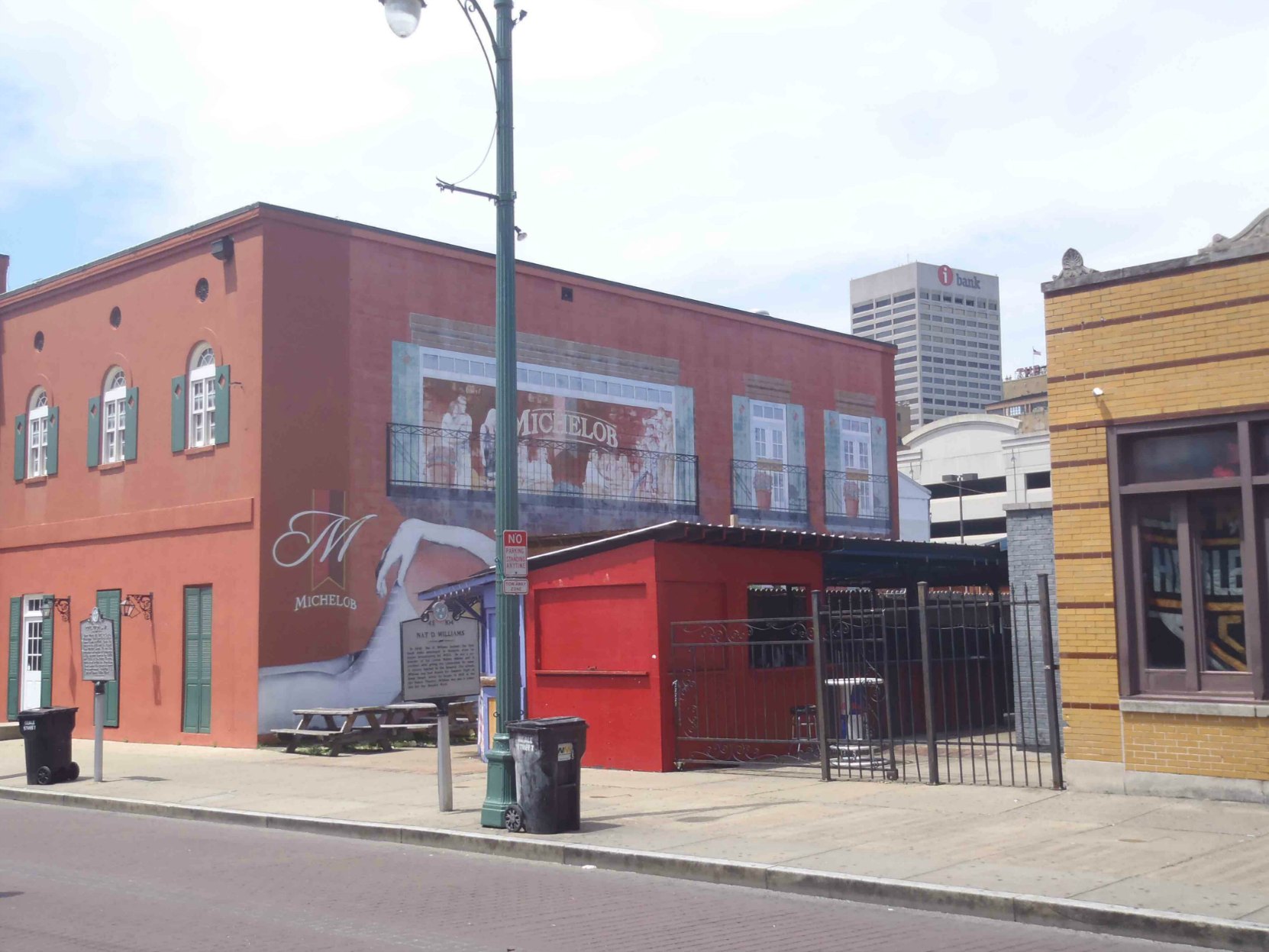 Site of the Palace Theatre, Beale Street, Memphis, Tennessee
