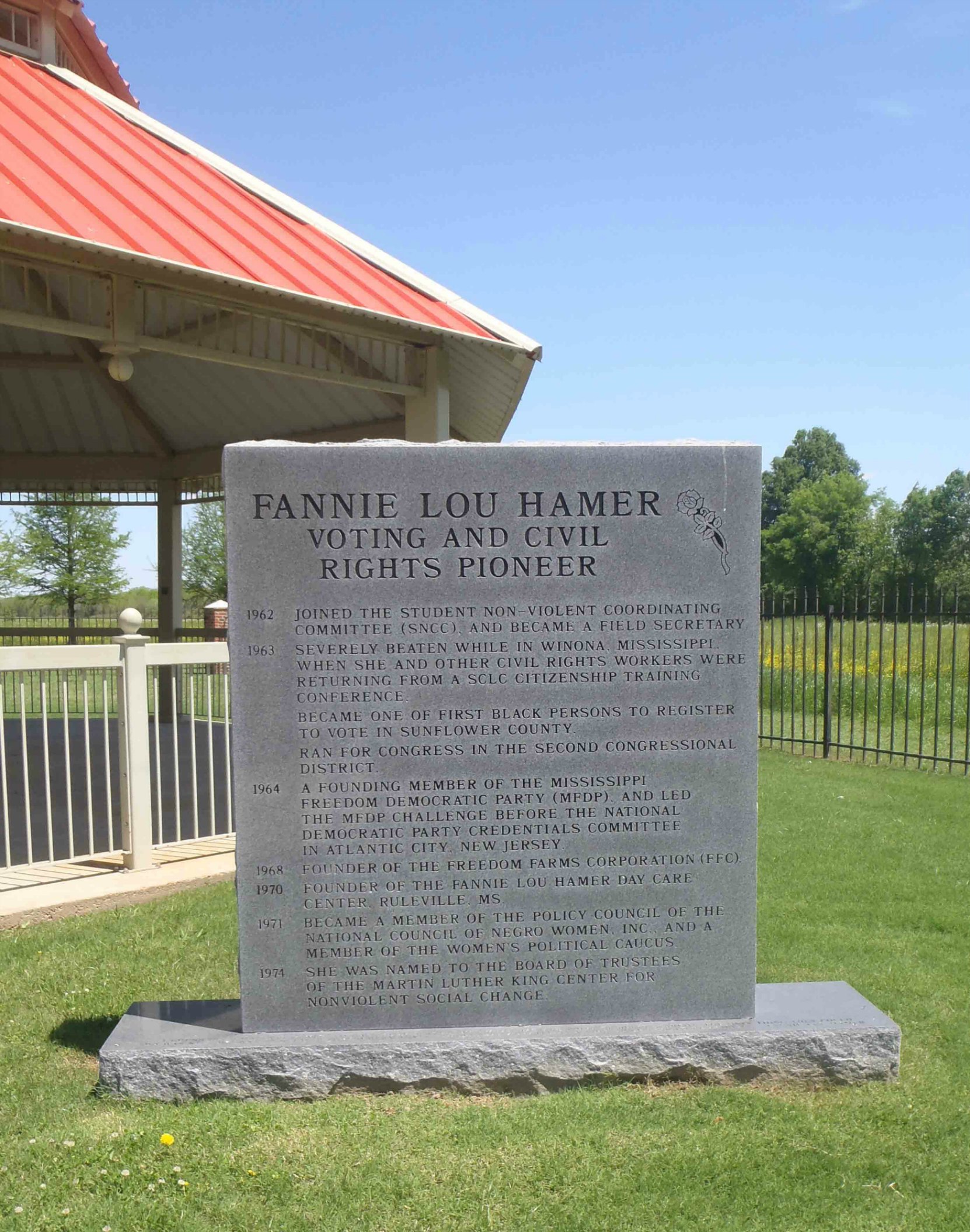 A tour of Mississippi: The Fannie Lou Hamer statue - Mississippi Today