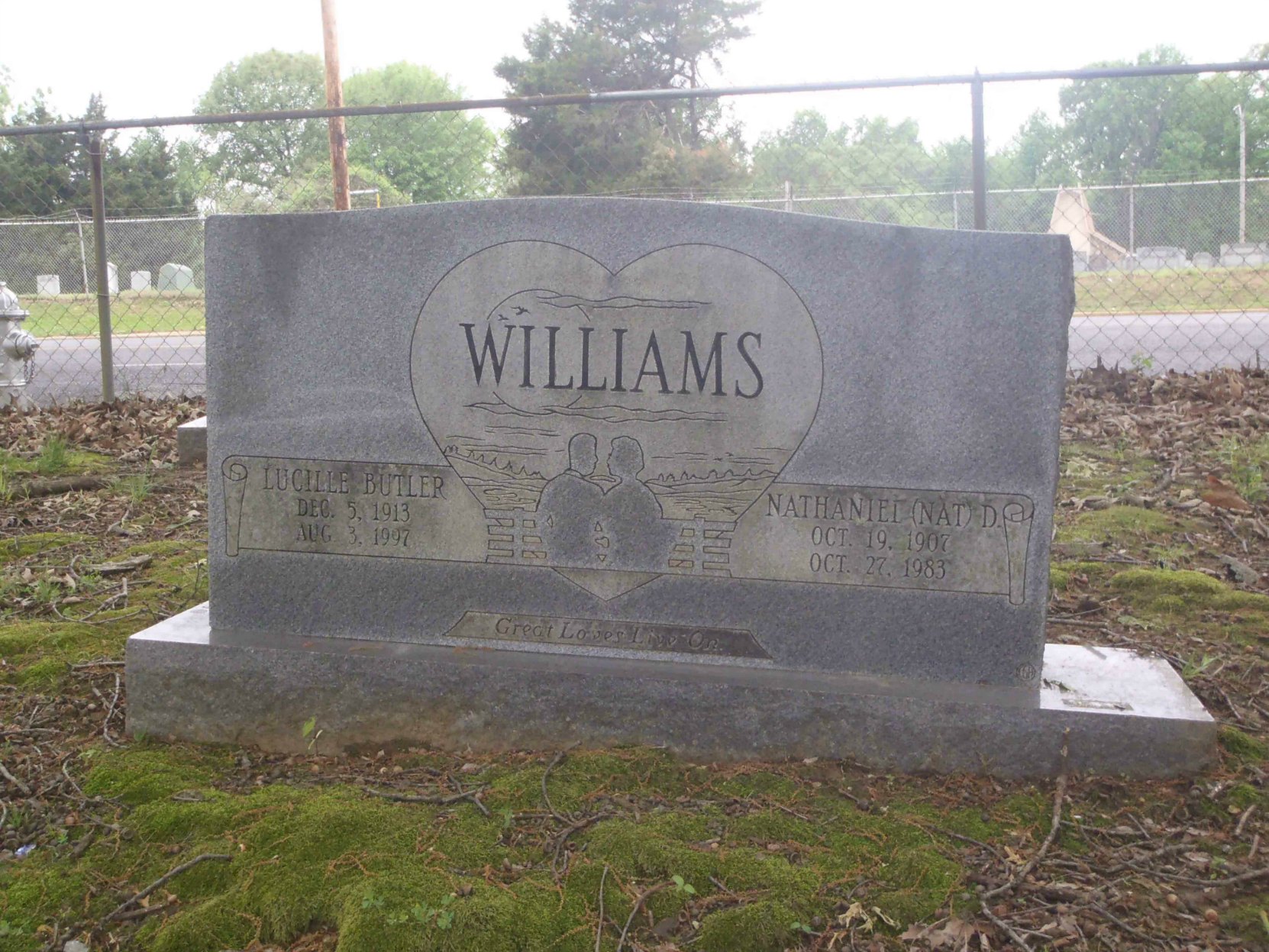 Nat D. Williams grave, New Park cemetery, Memphis, Tennessee