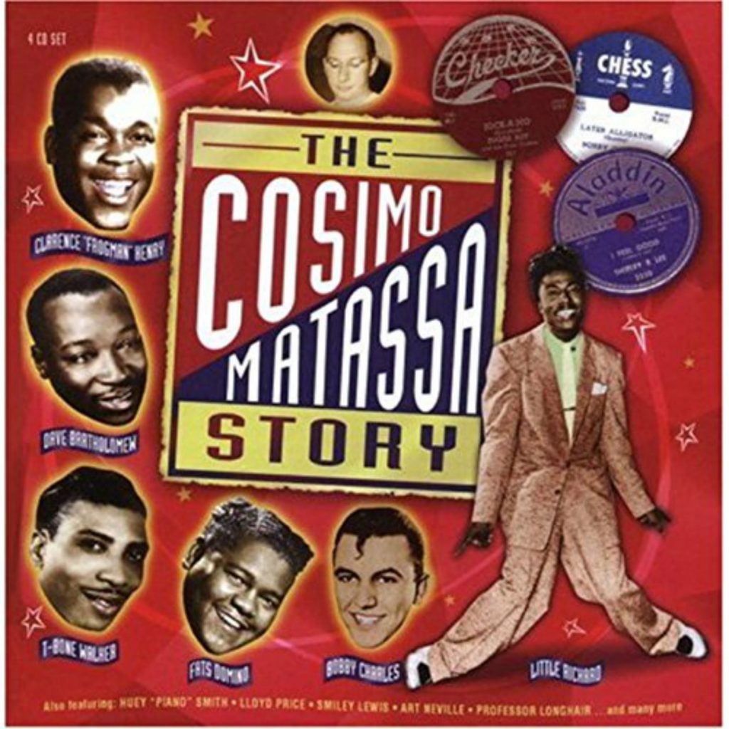 CD cover, The Cosimo Matassa Story, a 4 CD set on Proper Records