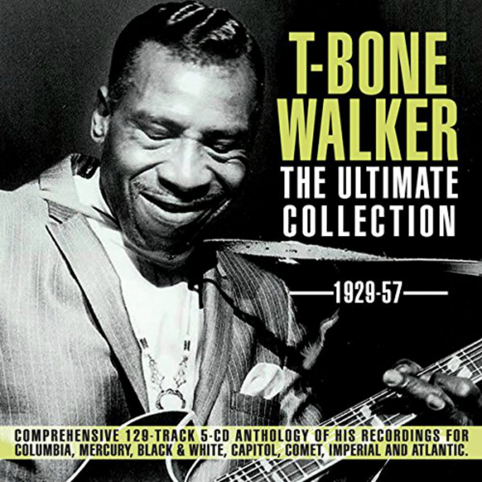 CD cover, T-Bone Walker, The Ultimate Collection 1929-57, on Acrobat Records