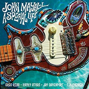 Album cover, John Mayall, A Special Life, released in 2014