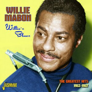 CD cover, Willie Mabon - Willie's Blues, The Greatest Hits 1952-1957 - released on Jasmine Records