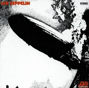 Album cover - Led Zeppelin I, released 1969