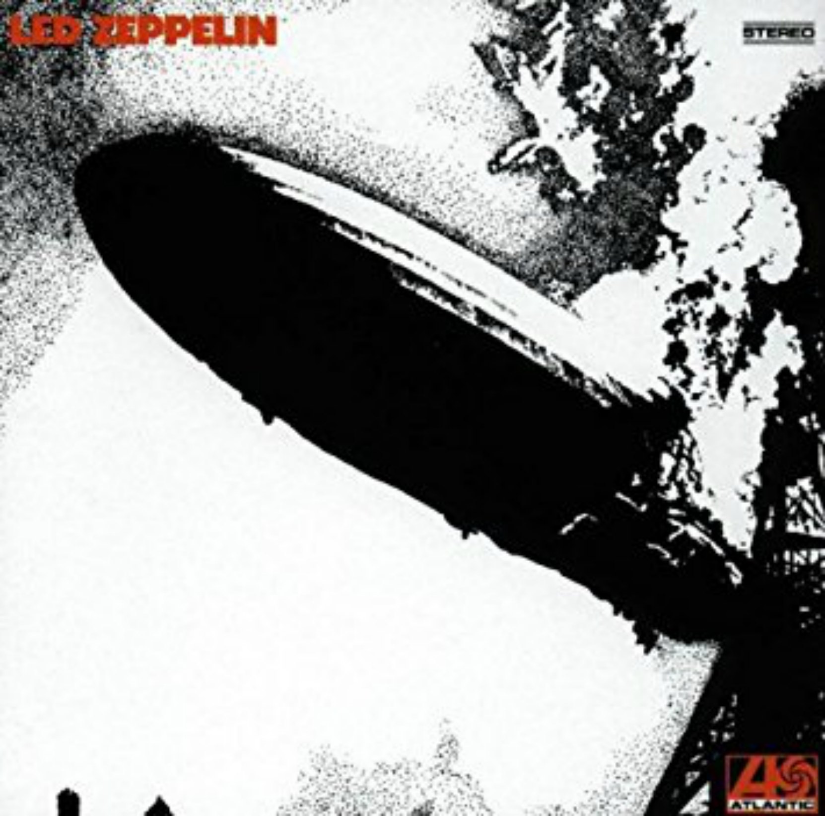 Album cover - Led Zeppelin I, released 1969