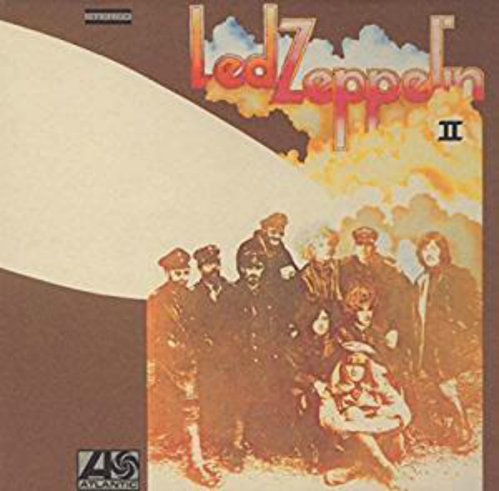 Album cover - Led Zeppelin II, released 1969