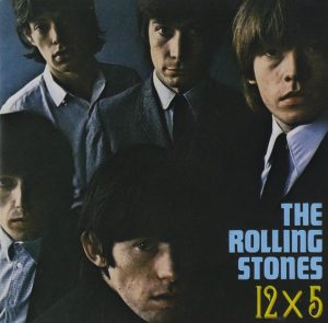 Album cover - Rolling Stones, 12 x 5, released 1965