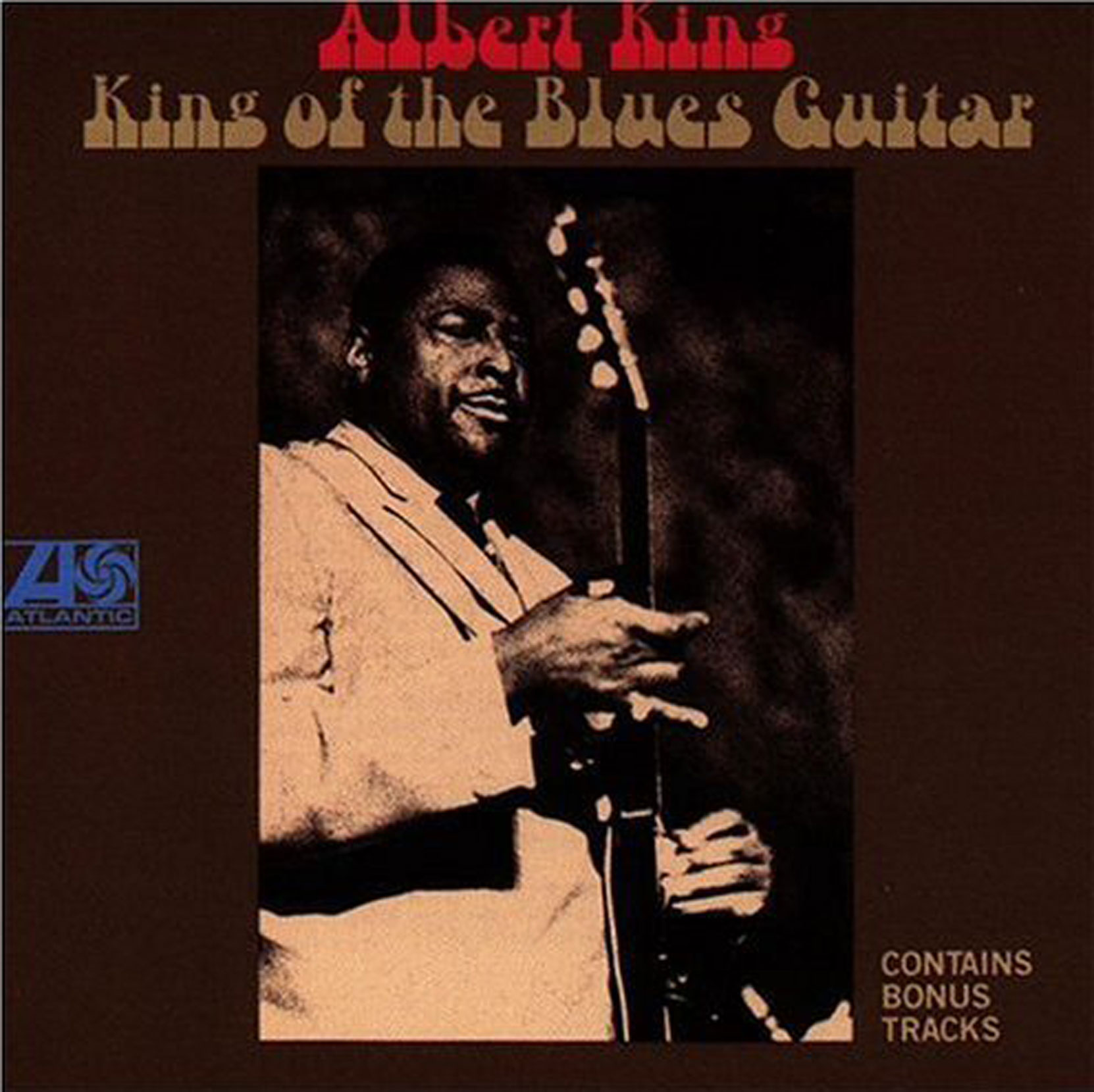 Albert King - King of the Blues Guitar, released on Stax Records. CD cover.