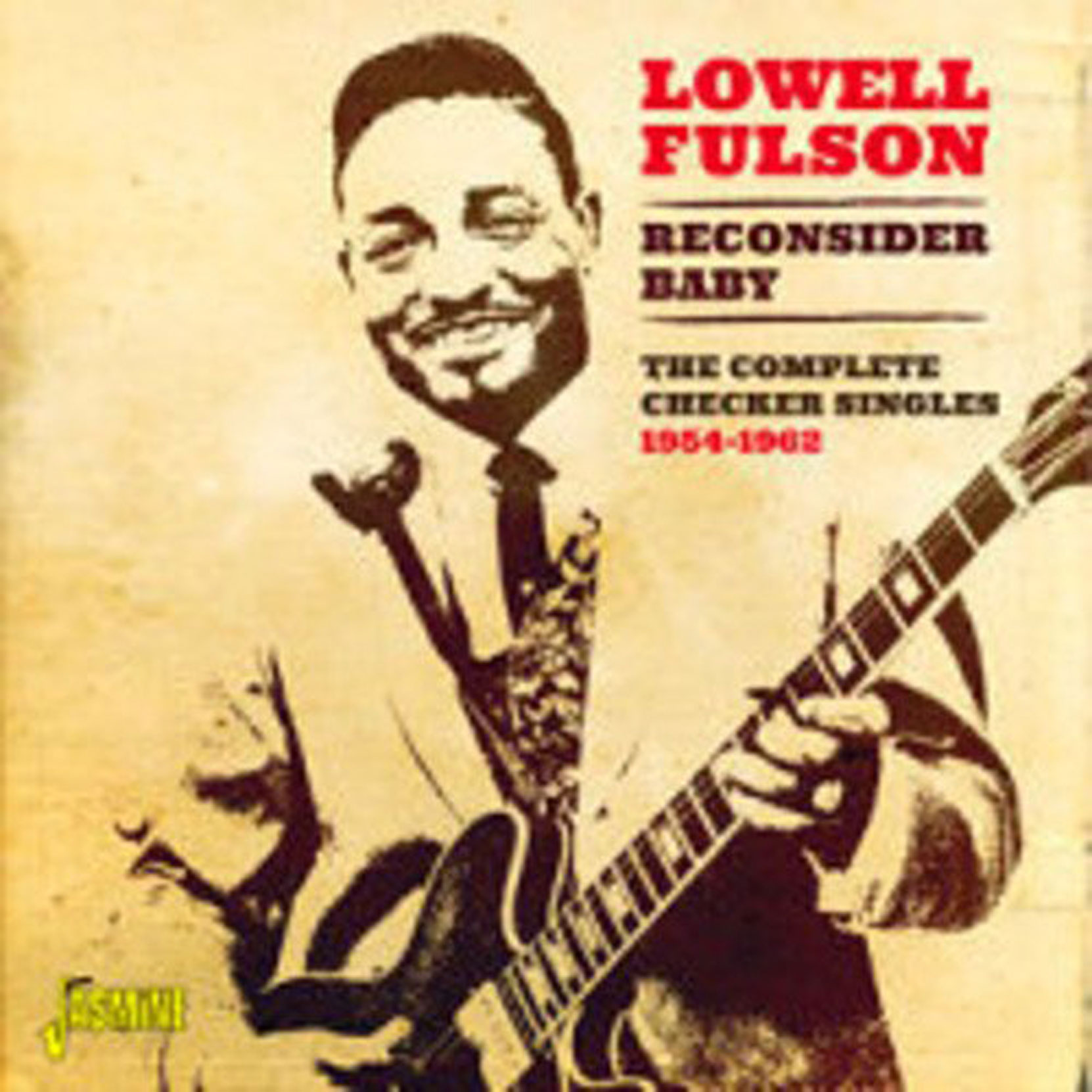 CD cover, Lowell Fulson, Reconsider Baby - The Complete Checker Singles 1954-1962, released on Jasmine Records